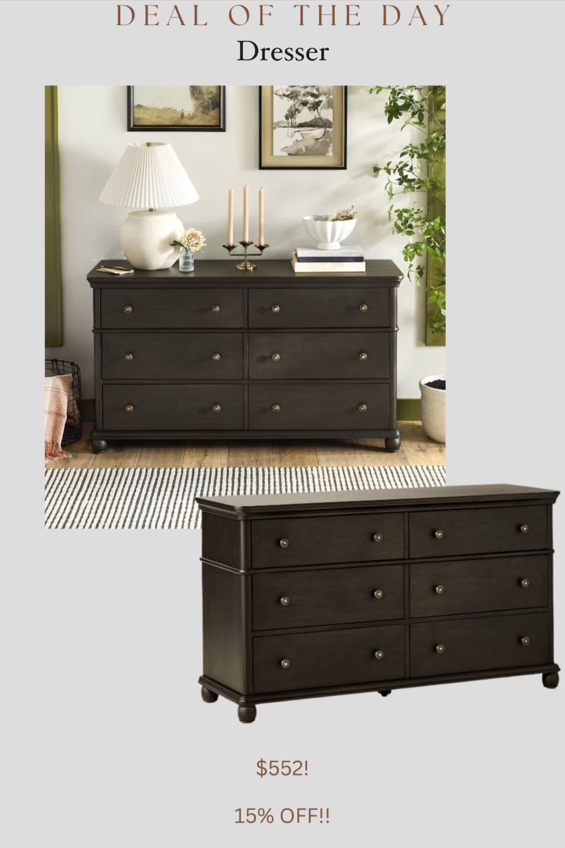 new viral dresser is in stock and on sale for the first time ever!!!! 

#LTKMostLoved #LTKSaleAlert #LTKHome
