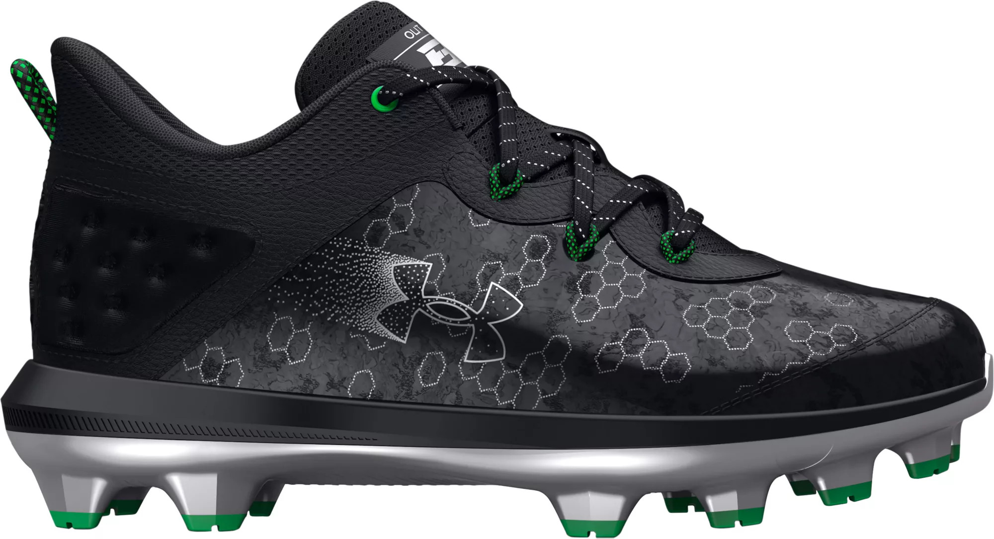 Under Armour Kids' Harper 8 TPU Baseball Cleats, Boys', Size 3.5, Black | Going, Going, Gone!