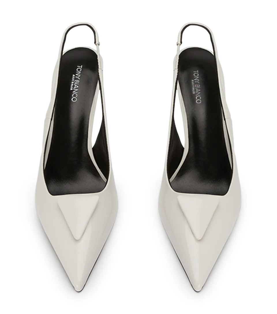 Bertie White Hi Shine Heels | Heels | Tony Bianco USA | Tony Bianco US