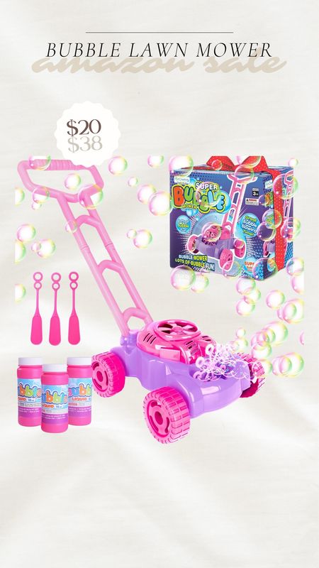 This would be such a fun spring gift for a toddler! Nora loves bubbles. 

Toddler toys, amazon sale, spring sale, spring outdoor toys, Maddie diff 

#LTKkids #LTKhome #LTKsalealert