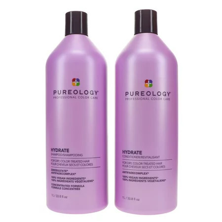 Pureology Hydrate Shampoo 33.8 oz & Conditioner 33.8 oz Combo Pack | Walmart (US)
