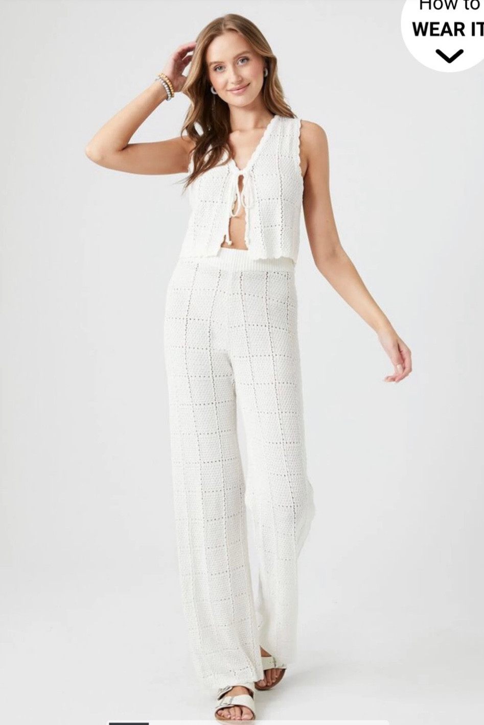 Crochet Set, in sale! #forever21 #crochetoutfit 

#LTKsalealert #LTKstyletip #LTKFind