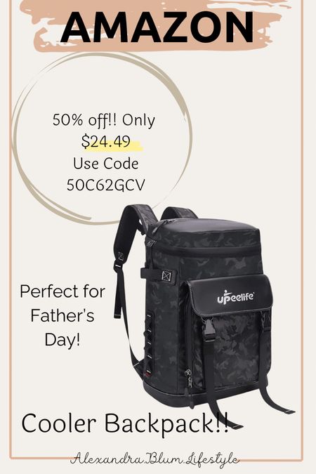 Father’s Day gift idea! Back pack cooler! Amazon promo deal! 

#LTKMens #LTKFindsUnder50 #LTKSaleAlert