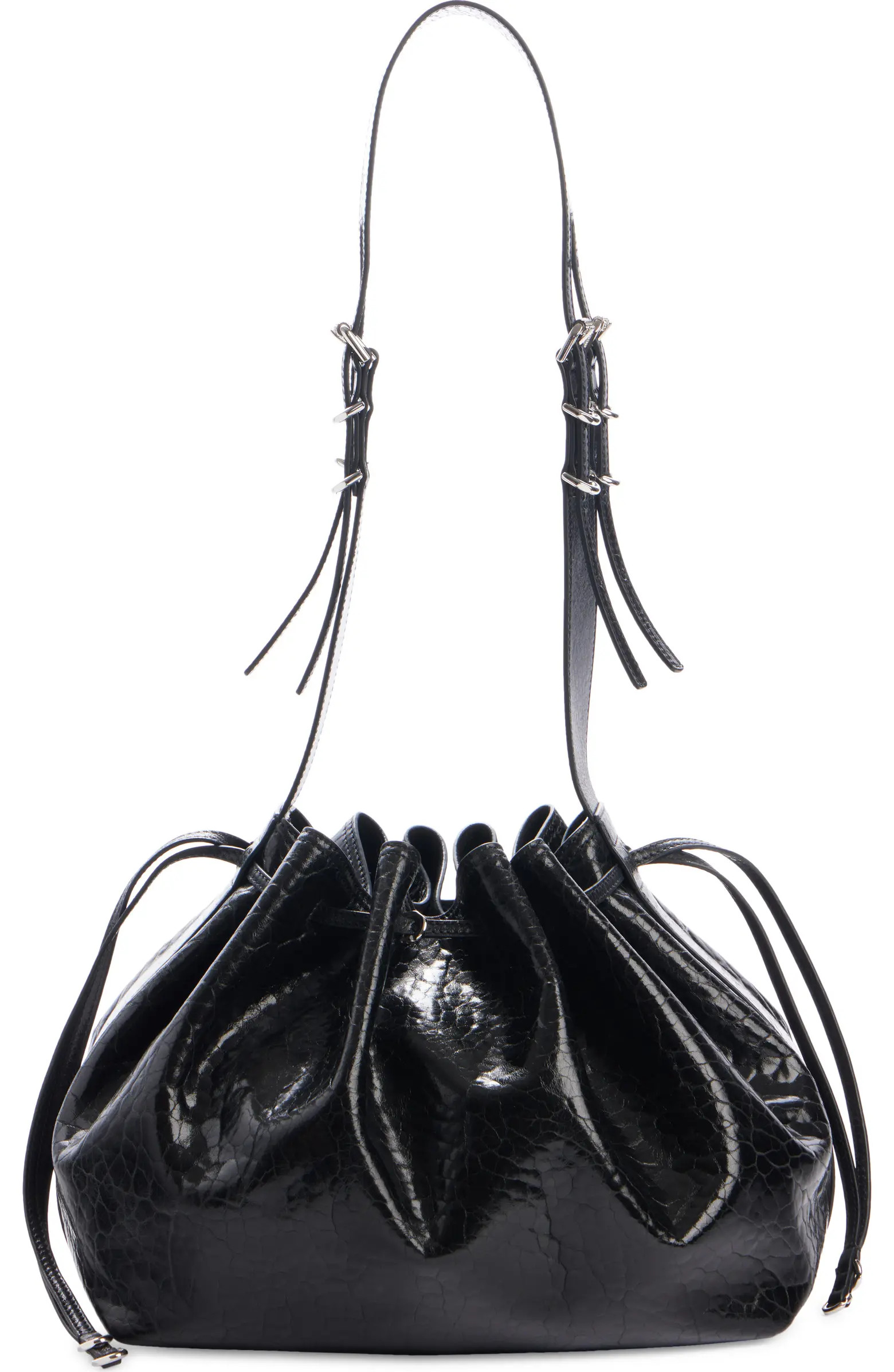 Givenchy Medium Pumpkin Drawstring Leather Bucket Bag | Nordstrom | Nordstrom