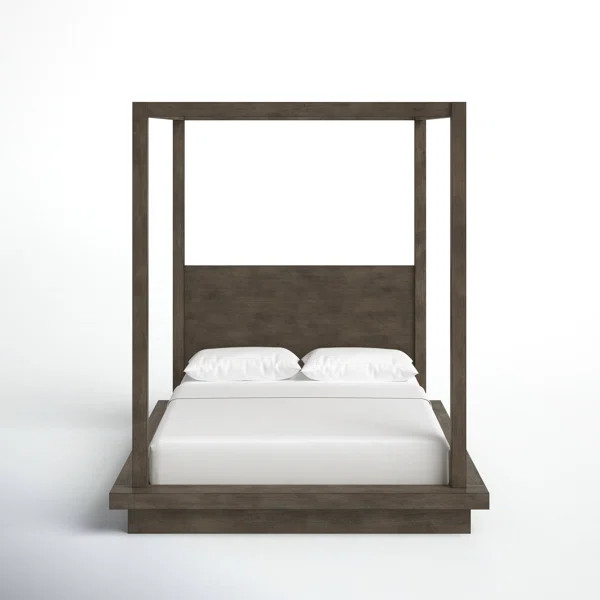 Arruda Solid Wood Canopy Bed | Wayfair North America