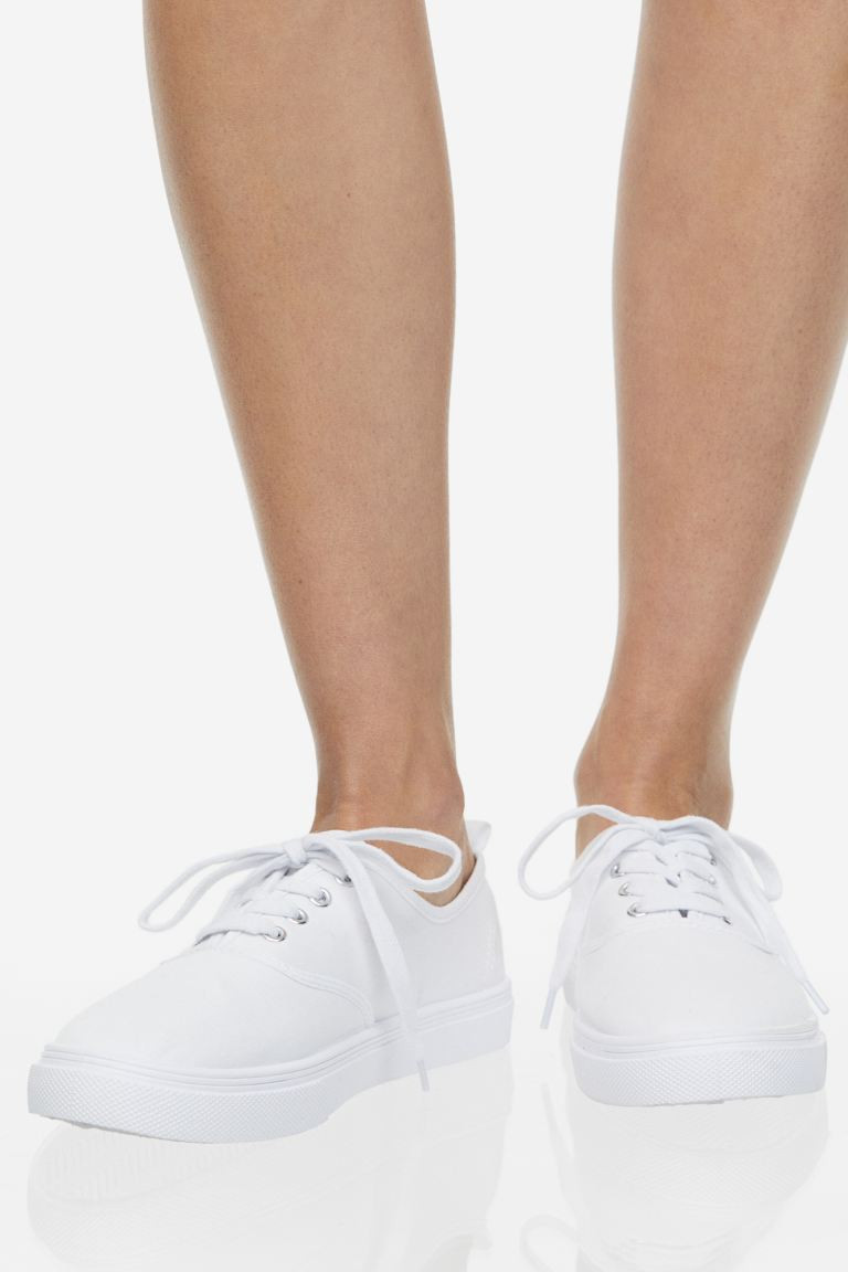 Canvas Sneakers | H&M (US + CA)