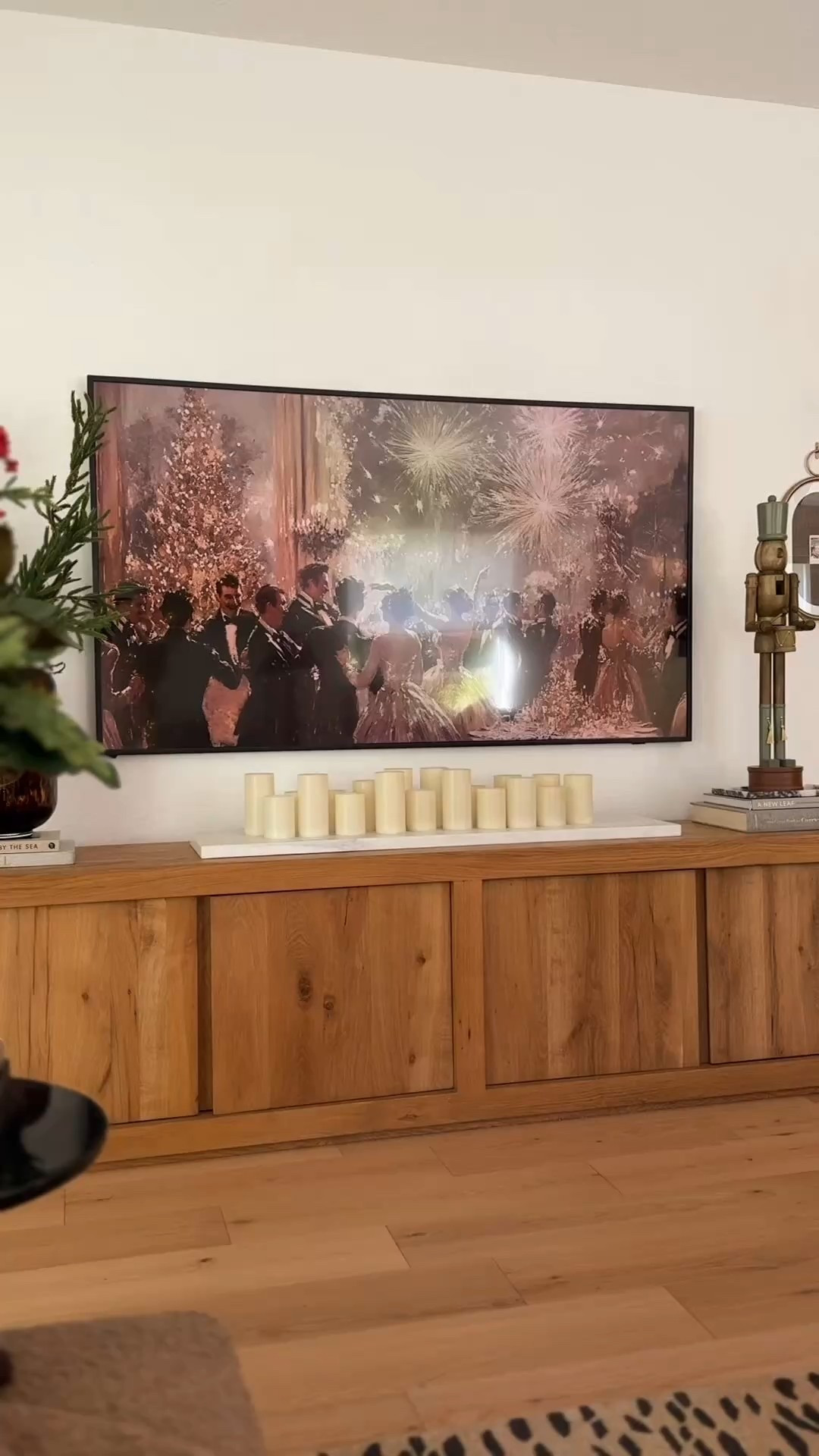 Samsung frame TV art! #meandmrjones 

#LTKHome #LTKHoliday #LTKSeasonal