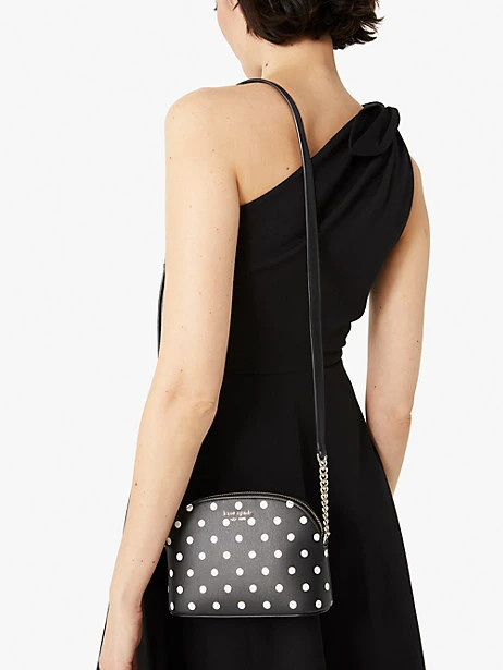 spencer sunshine dot small dome crossbody | Kate Spade (US)