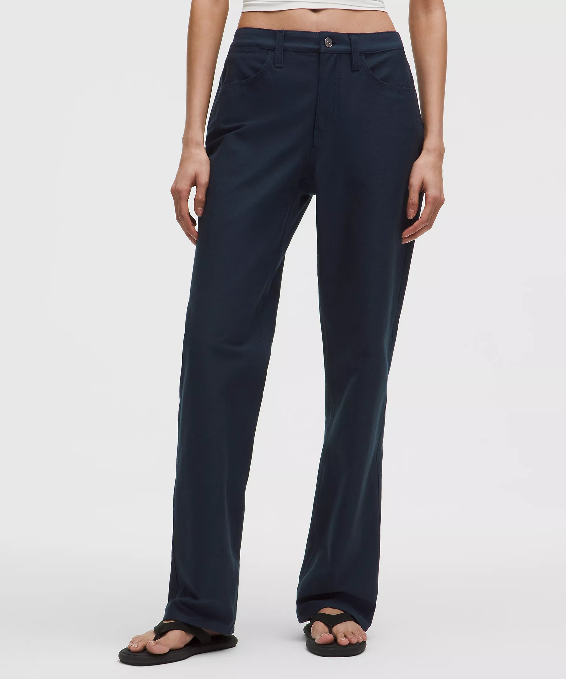 EasyFive Mid-Rise Relaxed-Straight Pant | lululemon (CA)