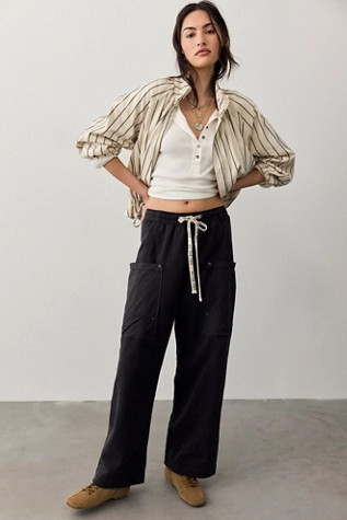 We The Free Jet Set Knit Pull-On Pants | Free People (Global - UK&FR Excluded)