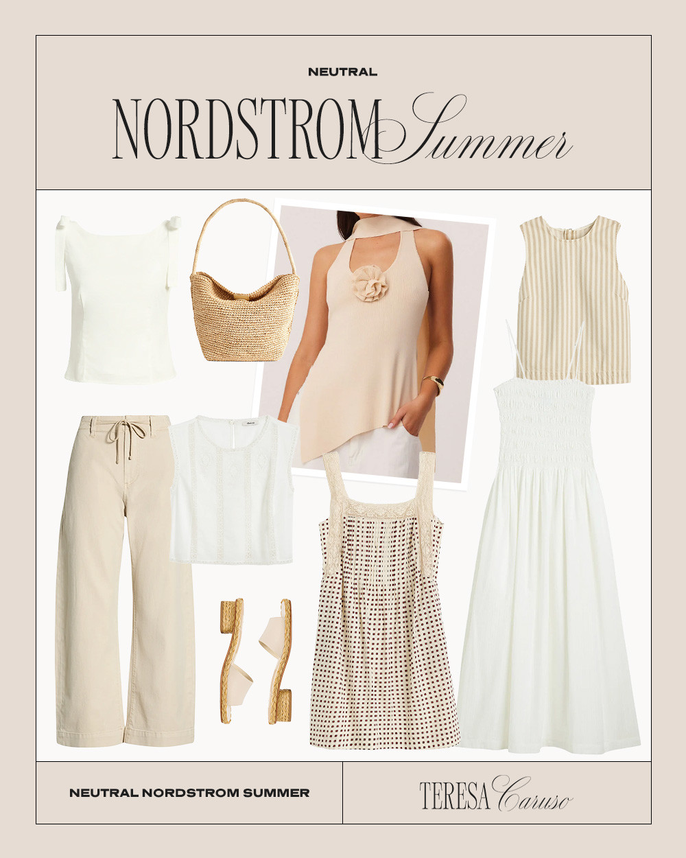 Neutral Nordstrom Summer 🤍 

 
