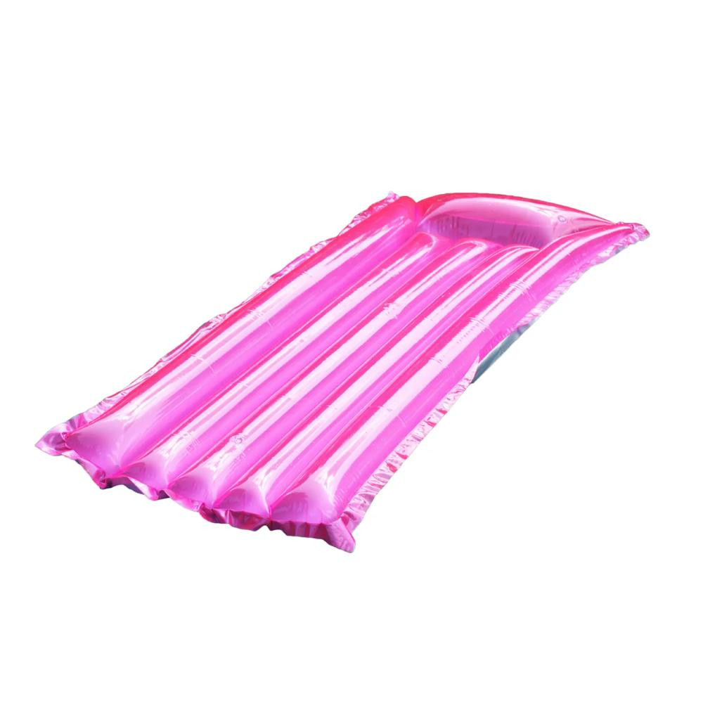 72" Pink Inflatable Reflective Sun tanner Pool Float | Oriental Trading Company