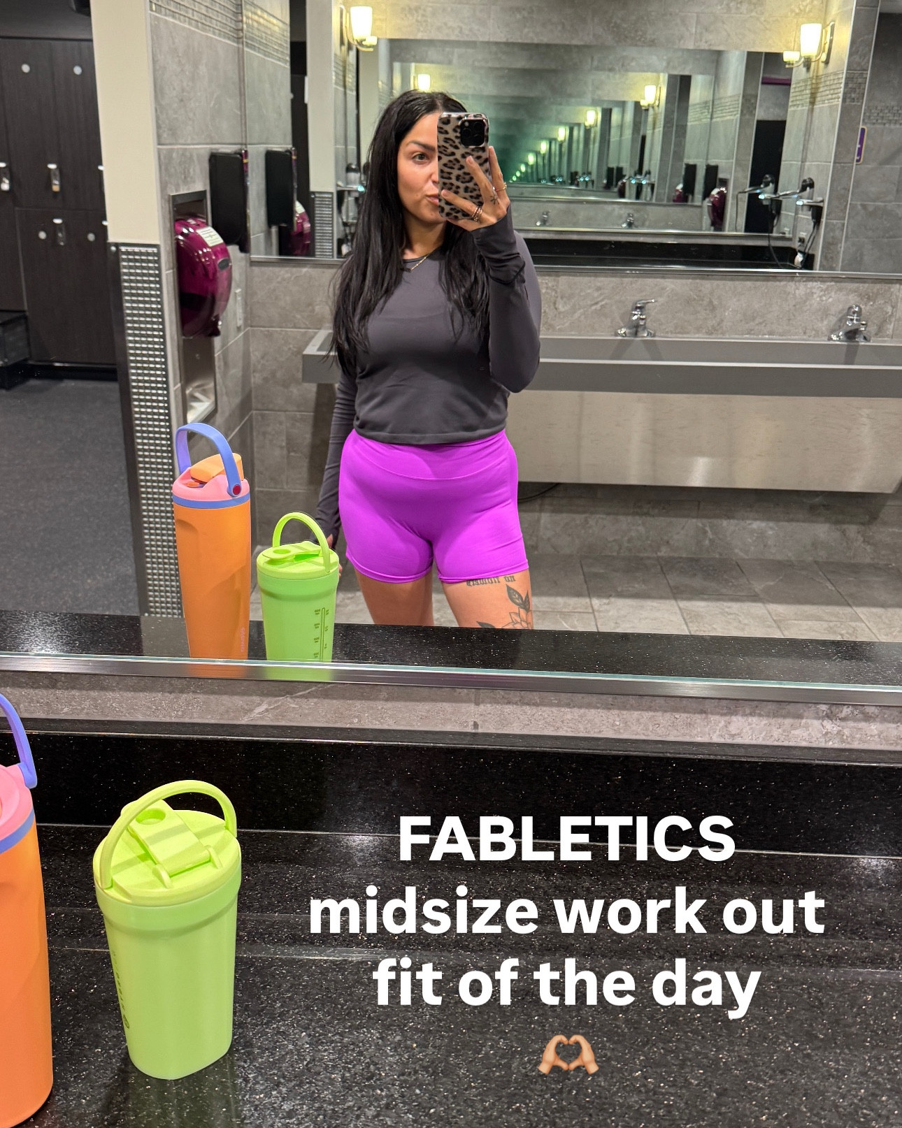 Almost didn’t post this bc I was self conscious about the outline of my lower belly but I said yolo and here we are 🤪 new set from Fabletics as a midsize mommy + my colorful owala and blender bottle. Loving all the bright colors these days!! /// http://fabletics.com/KhloeKuriatnyk

#LTKMidsize #LTKSaleAlert