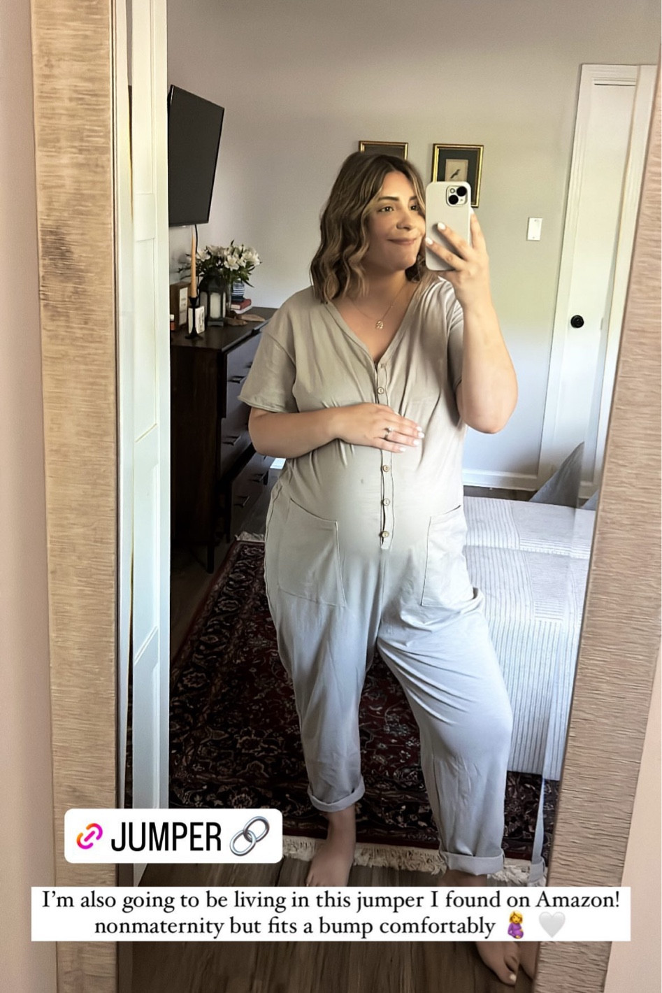 bump friendly jumper from Amazon 🤰 🤍 been living in this for weeks! 

#LTKunder50 #LTKstyletip #LTKbump