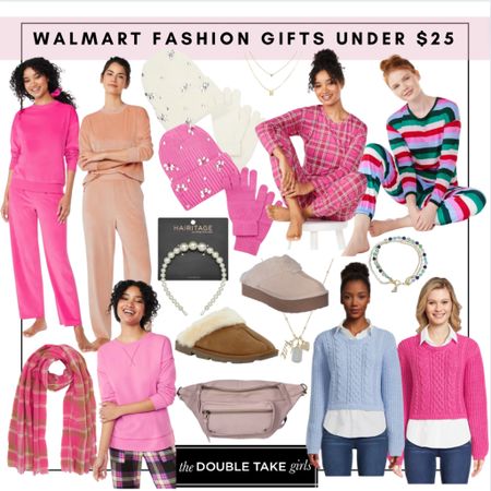 #walmartpartner Hooray! It’s officially gifting season and @walmart has the perfect holiday gifts for all the fashion lovers on your list! 🎁 All of our gift ideas shown here are under $25! Many of these @walmartfashion items are available in additional prints and colors too! 🛍️ Everything is linked with the LTK app {just search “TheDoubleTakeGirls” to find us}. We can’t wait to hear which gift ideas you all like best! Make sure to grab some gifts for yourself too! 💗 ~ L & W

#walmartfashion #IYWYK #walmart 

#LTKHoliday #LTKGiftGuide