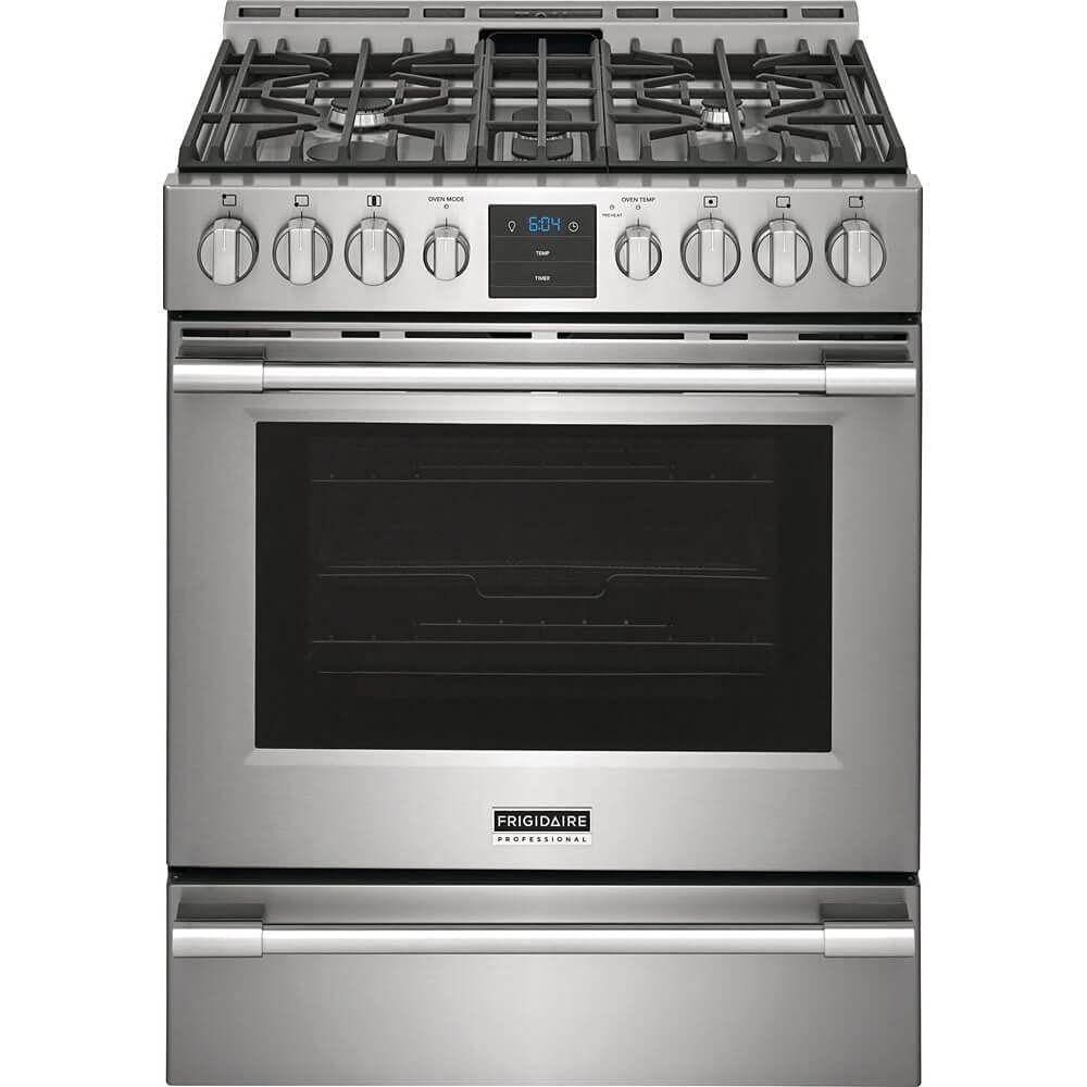 PCFG3078AF 30" Stainless Steel Freestanding Gas Range with 5.6 cu. ft. Capacity, 5 Burners, Air Fry  | Amazon (US)