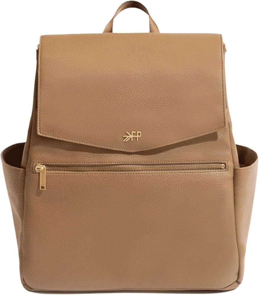 Freshly Picked Classic II Diaper Bag Backpack, Wipeable Vegan Leather Diaper Bag With Changing Pa... | Amazon (US)