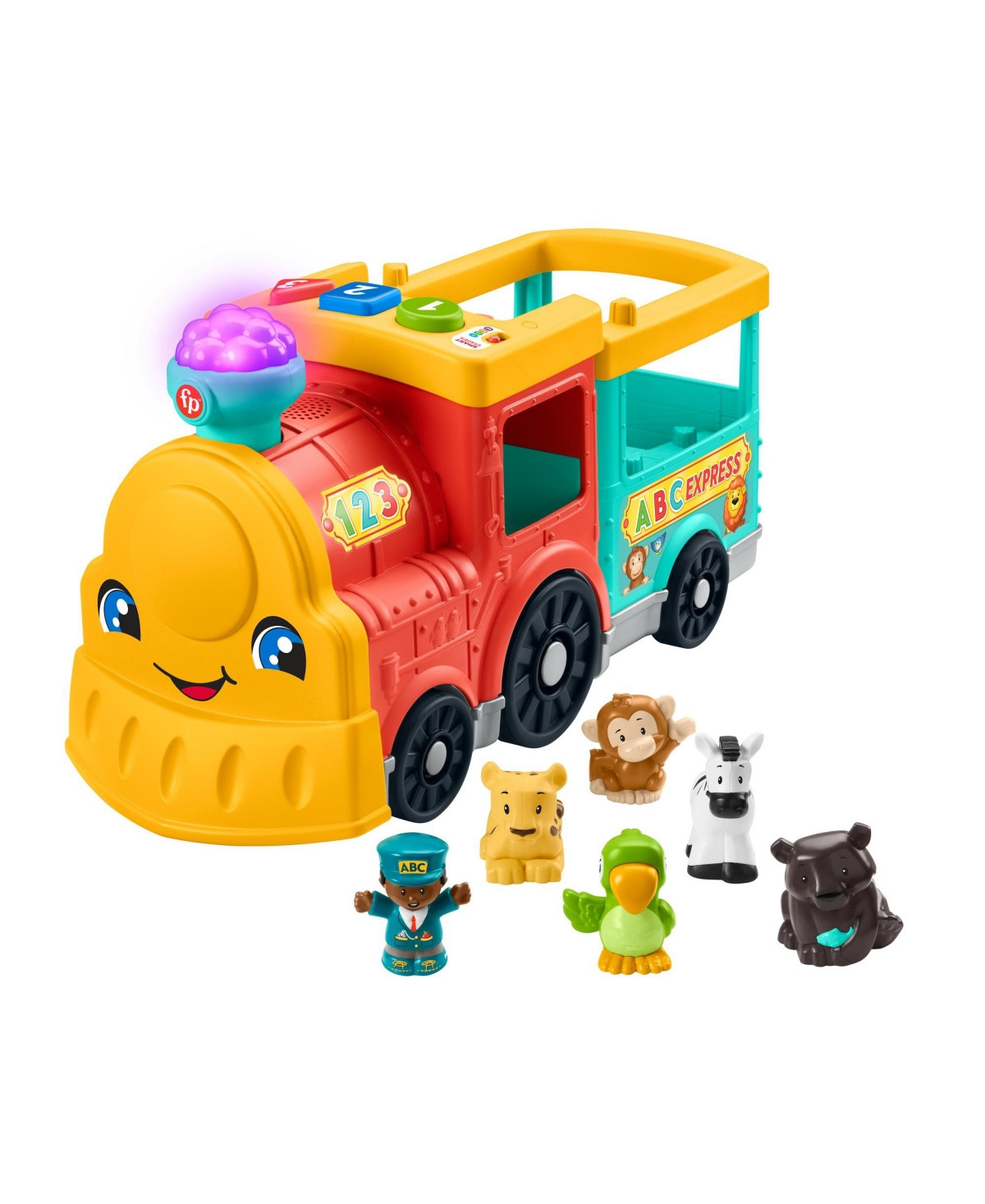 Little People Fisher Price Abc Animal Train Set - Big ABC Animal Train Gift Set | Macy's
