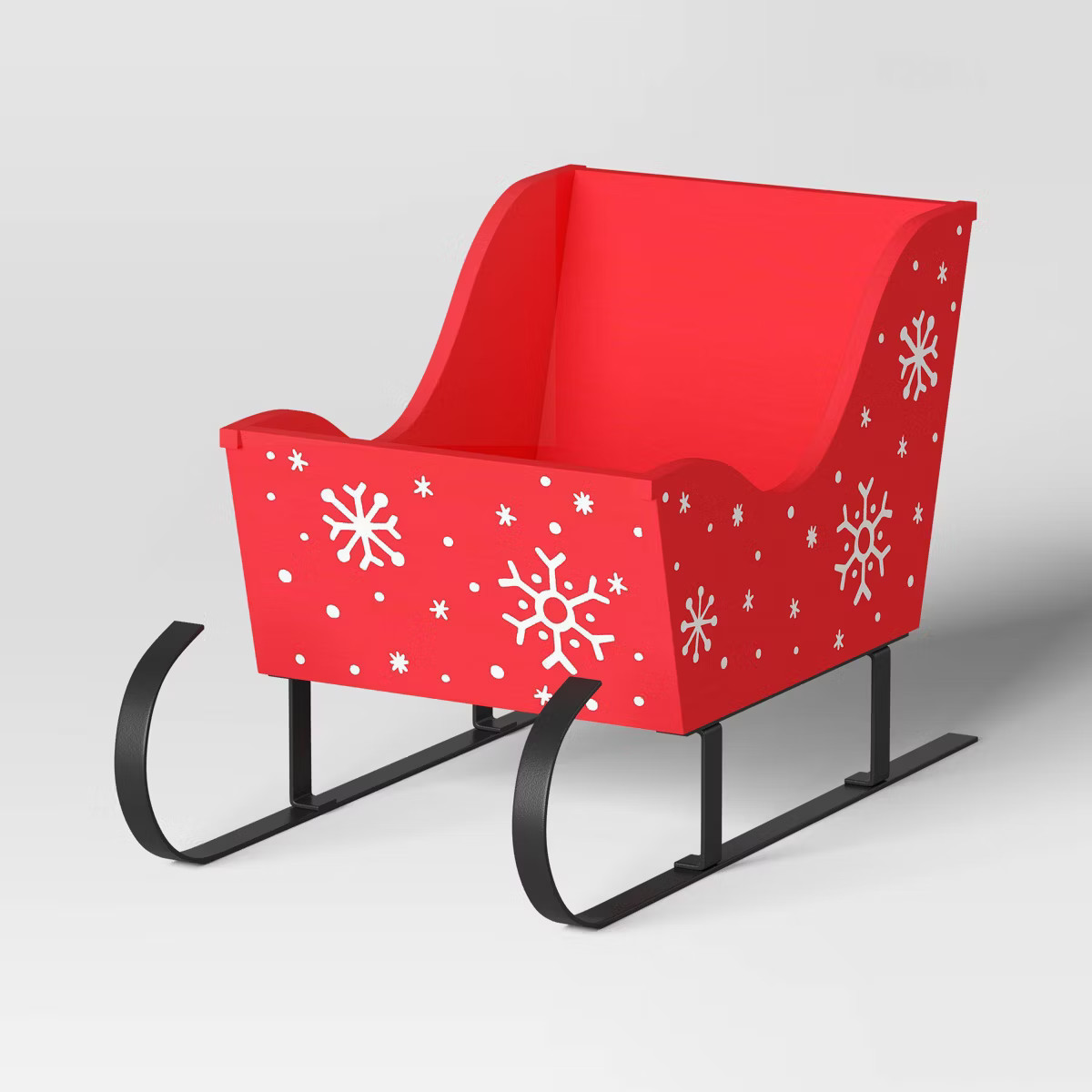 5.25" Featherly Friends Sleigh Christmas Figurine - Wondershop™ Red | Target