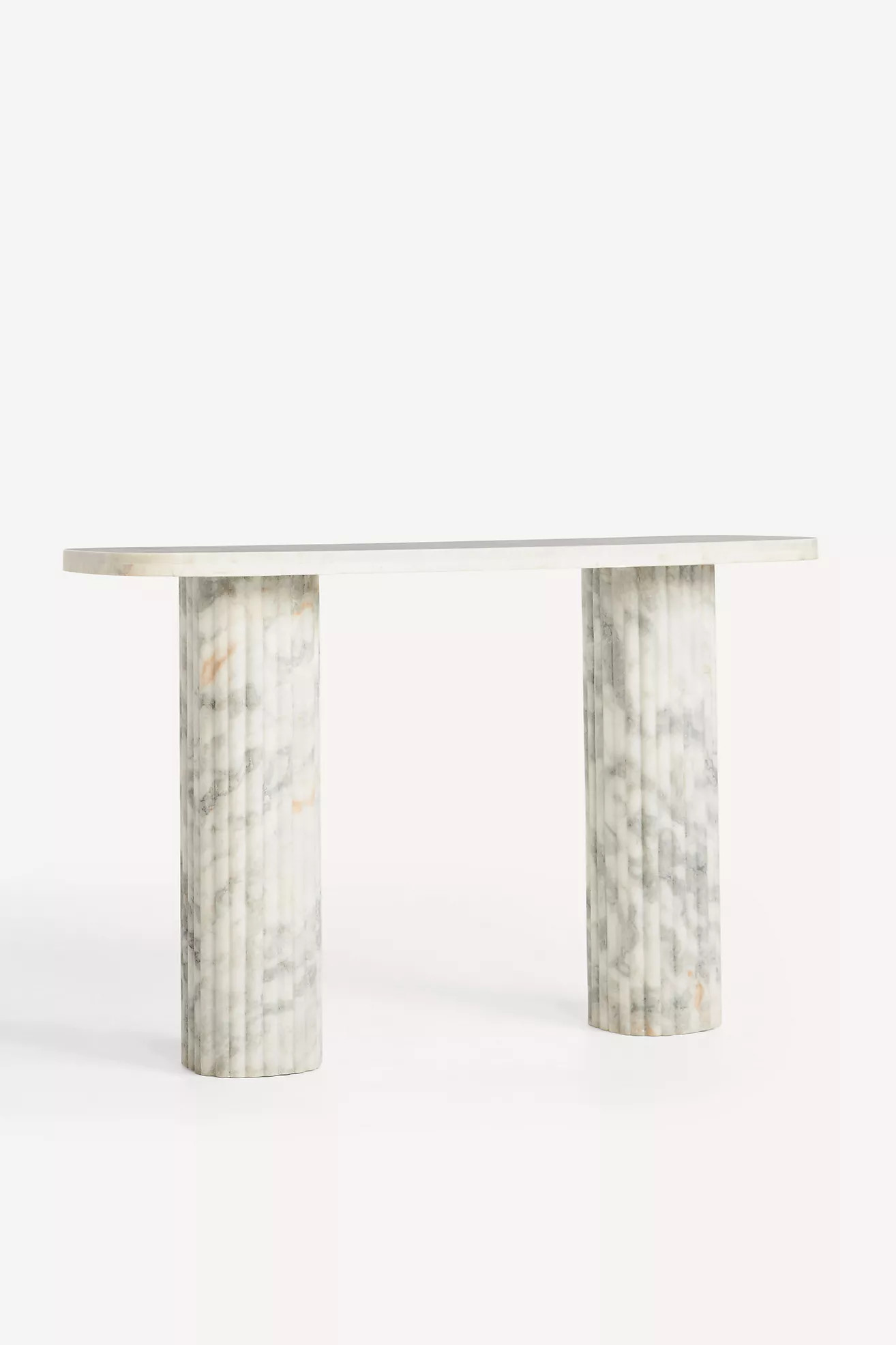 Kanta Rectangular 48" Marble Console | Anthropologie (US)