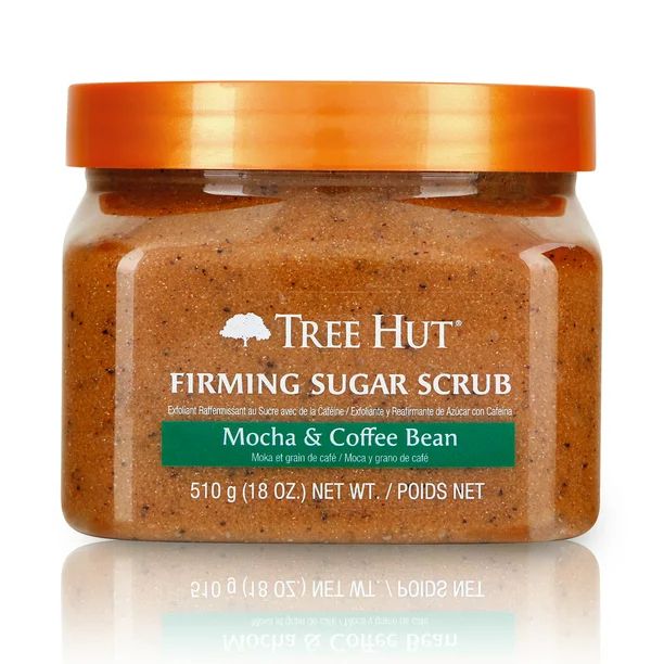 Tree Hut Sugar Scrub Mocha & Coffee Bean, 18oz, Ultra Hydrating and Exfoliating Scrub for Nourish... | Walmart (US)