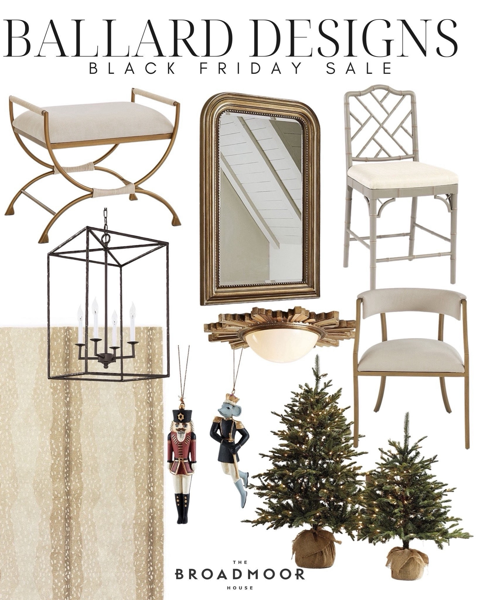 Ballard designs Black Friday sale!! 


Christmas decor, Christmas ornaments, Christmas tree, lighting, pendant light, lantern, gold mirror, modern, bar stool, counter stool, antelope rug, area rug, bedroom rug, living room rug, runner, chandelier, dining chair, accent chair, Black Friday, Ballard designs



#LTKSeasonal #LTKCyberWeek #LTKSaleAlert