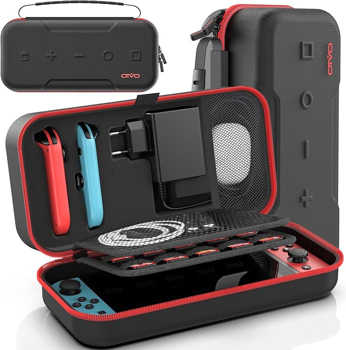 OIVO Switch Tasche kompatibel mit Nintendo Switch/OLED-Modell, Große Switch Tragetasche für Joy... | Amazon (DE)