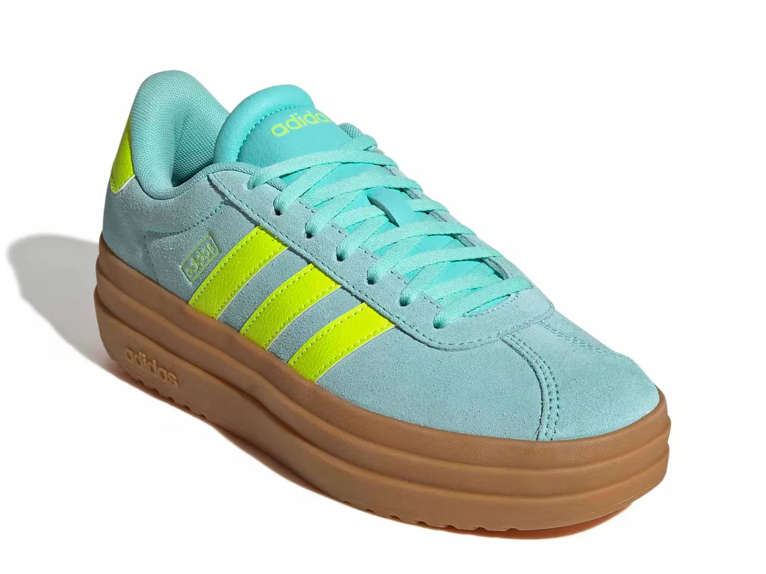 adidas VL Court Bold Sneaker | Women's | Aqua | Size 8.5 | Sneakers | DSW