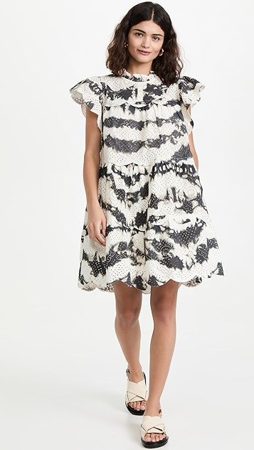 Tie Dye Eyelet Dress | Shopbop