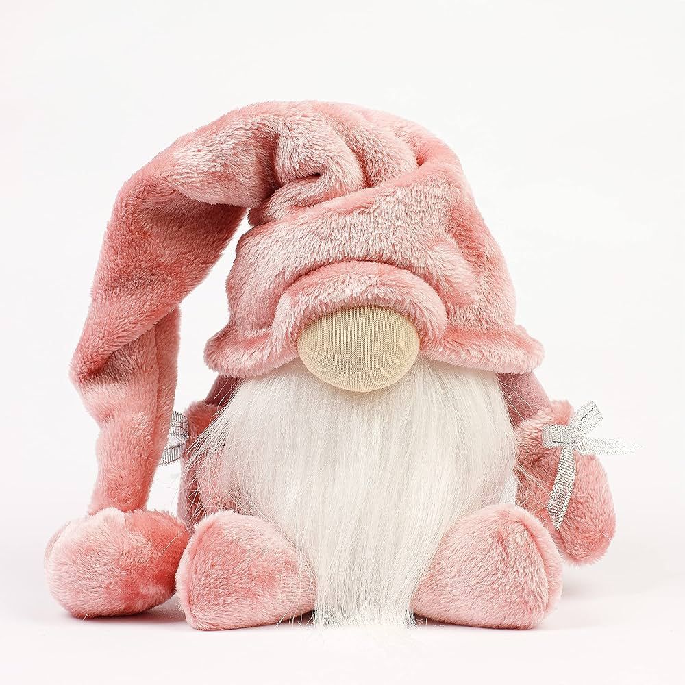 Pink Gnome Stuffed Doll for Autumn Decor - 6.9” Tall - Fall Decor - Fall Gifts - Home Decoratio... | Amazon (US)