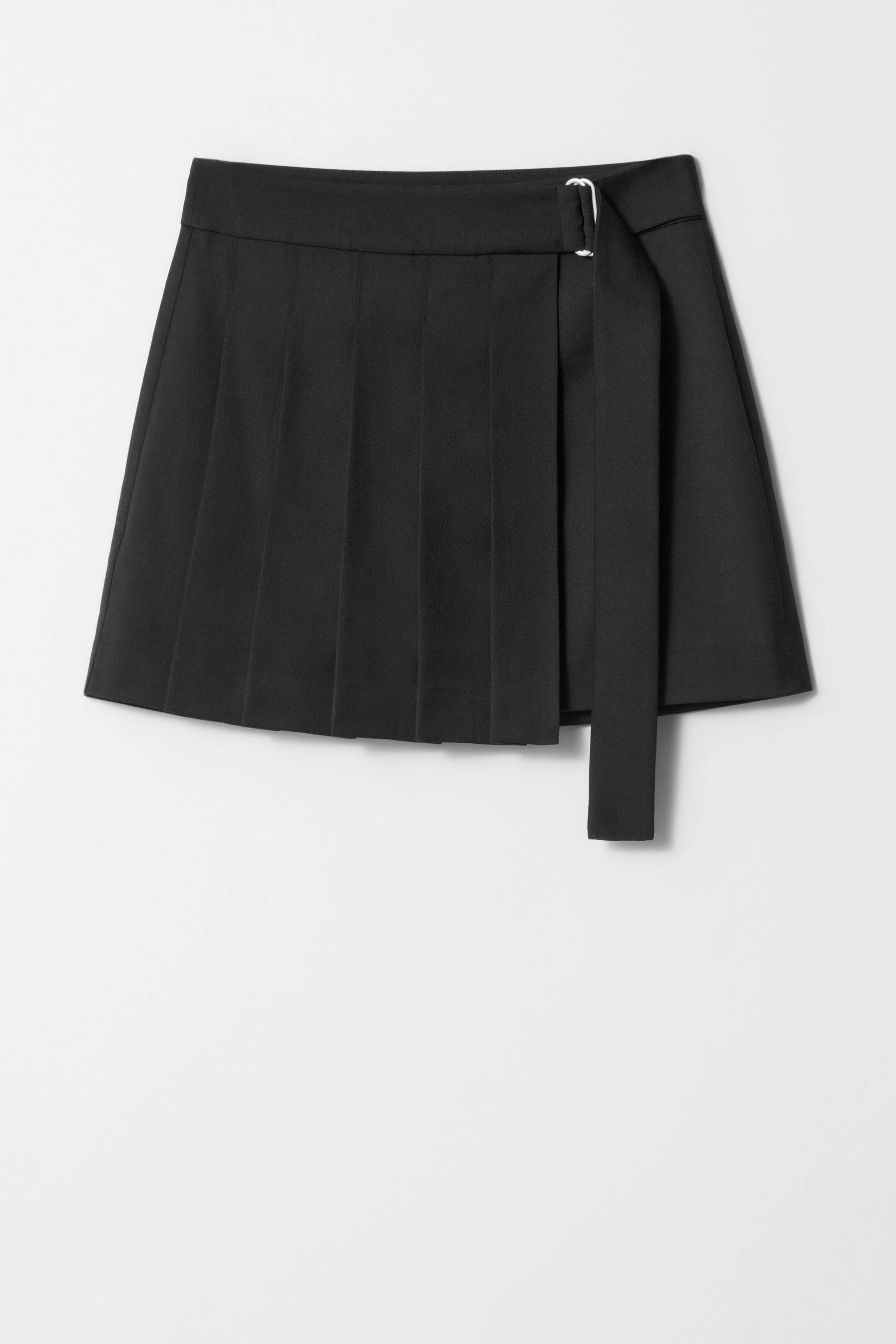 Mini-Wickelrock mit Falten | H&M (DE, AT, CH, NL, FI)