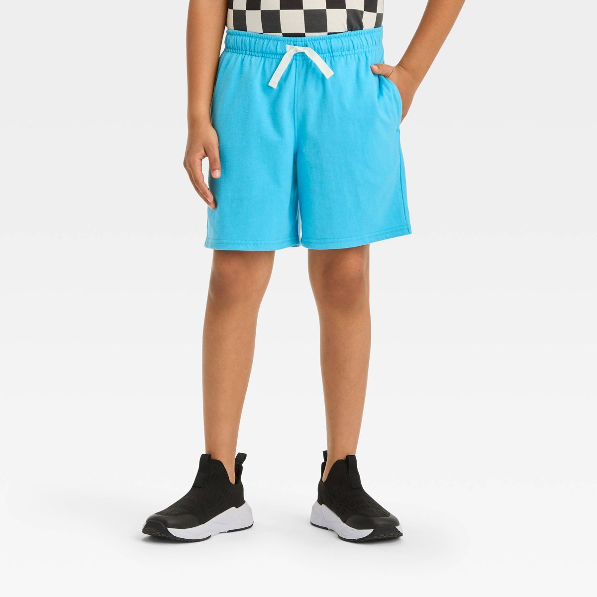 Boys' Knit 'Above the Knee' Pull-On Shorts - Cat & Jack™ | Target