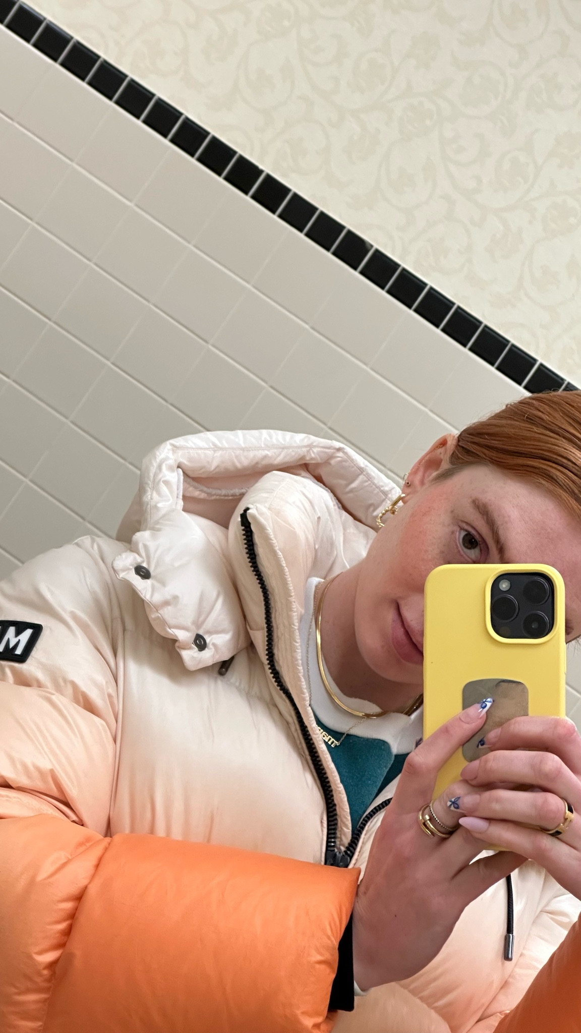 Gold accents ✨ no makeup only blush 
Vintage sweatshirt 

#Ad #analuisany #analuisaambassador
#bestdeal


#LTKStyleTip #LTKSaleAlert #LTKFindsUnder100