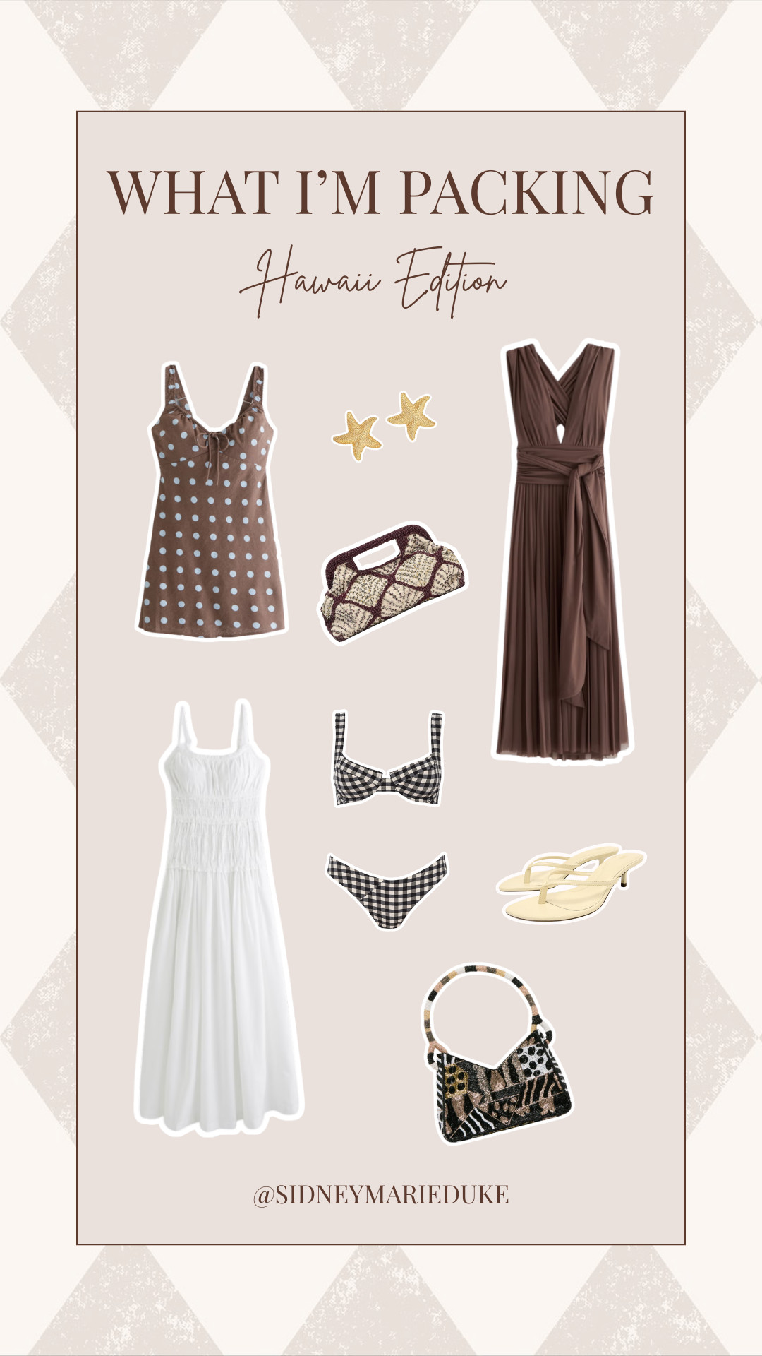  @abercrombie 25% OFF EVERYTHING
Use code “AFLTK” at check out
What I’m packing for Hawaii 🌺

Sharing some of the pieces coming with me — breezy dresses, neutral swim, and easy sandals for beach days and sunset dinners.

Everything is linked here 🤎



Spring outfits 2026, vacation outfits beach, date night outfits, spring dresses, vacation, tropical, summer, spring break, sidneymarieduke 

 

#LTKTravel #LTKootd #LTKSeasonal