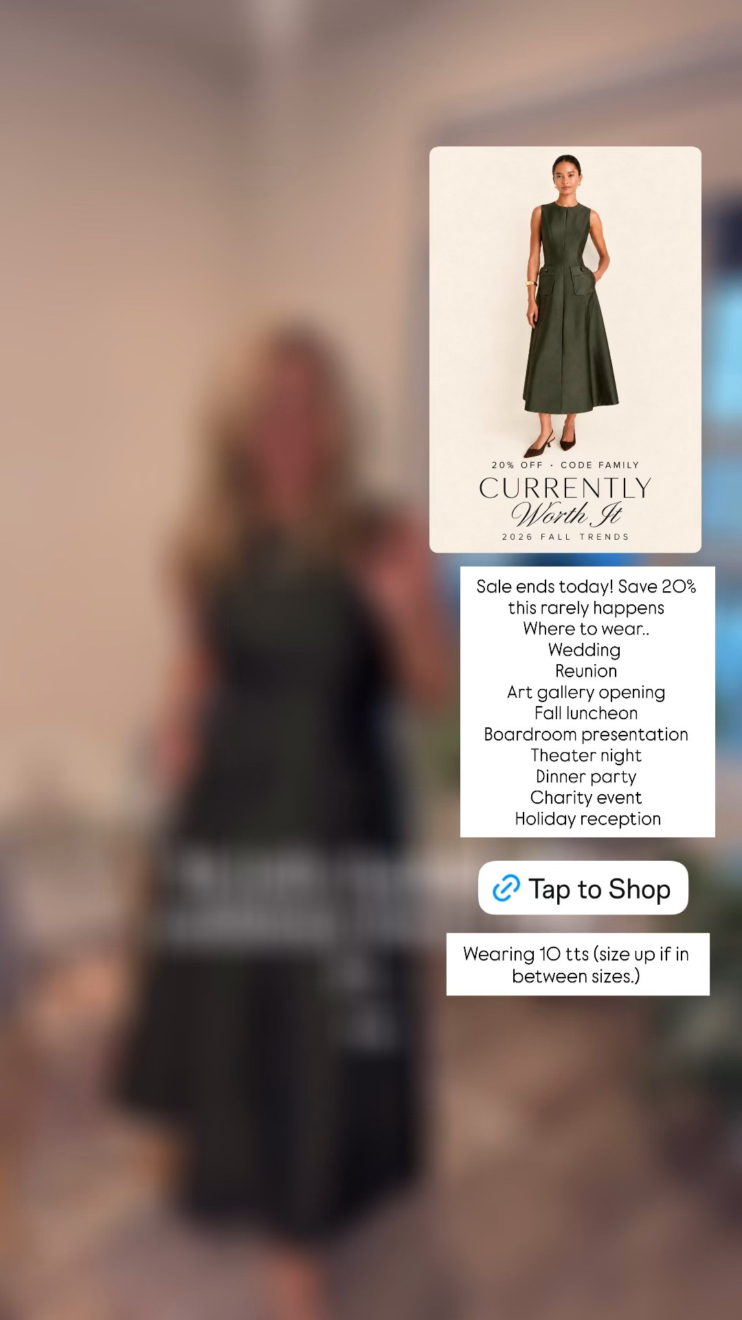 ✨Tap the bell, save and ❤️ start here over 40 fashion, midlife style, midsize fashion and luxury looks for less.  

I wear 10 tts (size up if in between sizes.) 

One of the most flattering and beautiful dresses I have worn.

Where to wear
Wedding  
 Reunion  
 Art gallery opening  
 Fall luncheon  
 Boardroom presentation  
 Theater night  
 Dinner party  
 Charity event  
 Holiday reception

👑 Helping you look good, feel good.-Lindsey Denver   Check back daily for belly-friendly style, confidence, and Outfit Physics™.

#LTKOver40 #LTKMidsize

Comment SHOP below to receive a DM with the link to this post on my LTK ⬇ https://liketk.it/6oeoL

Comment SHOP below to receive a DM with the link to this post on my LTK ⬇ https://liketk.it/6oeoS