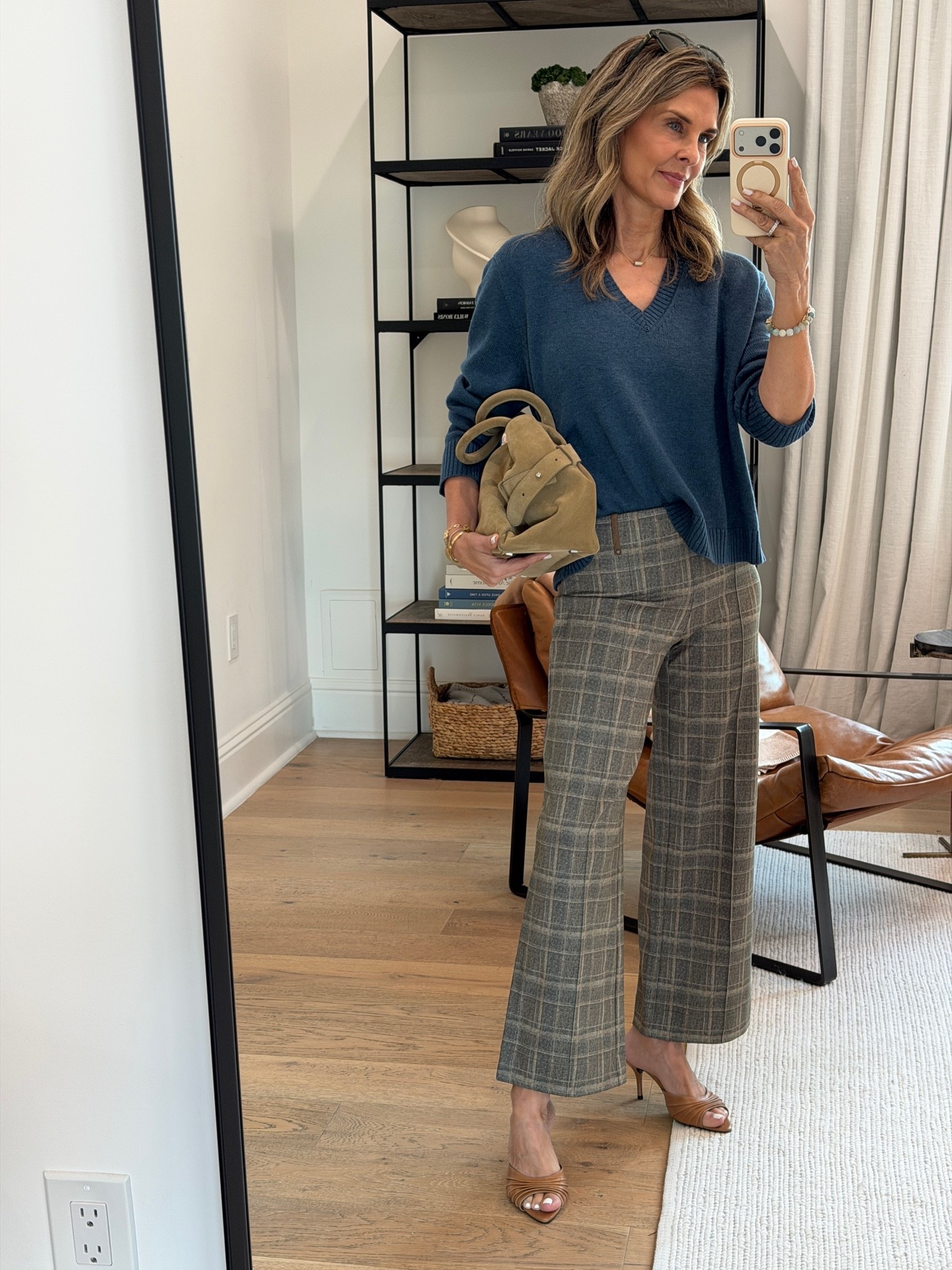 I’m 5’6’’
-sweater wearing size XS, 10/10 worth it! This is my third color 
-pants are XS too, I love the belt loop details! Very comfortable pant with 360 smoothing waistband! @Lysse

#LTKootd #LTKSeasonal #LTKOver40