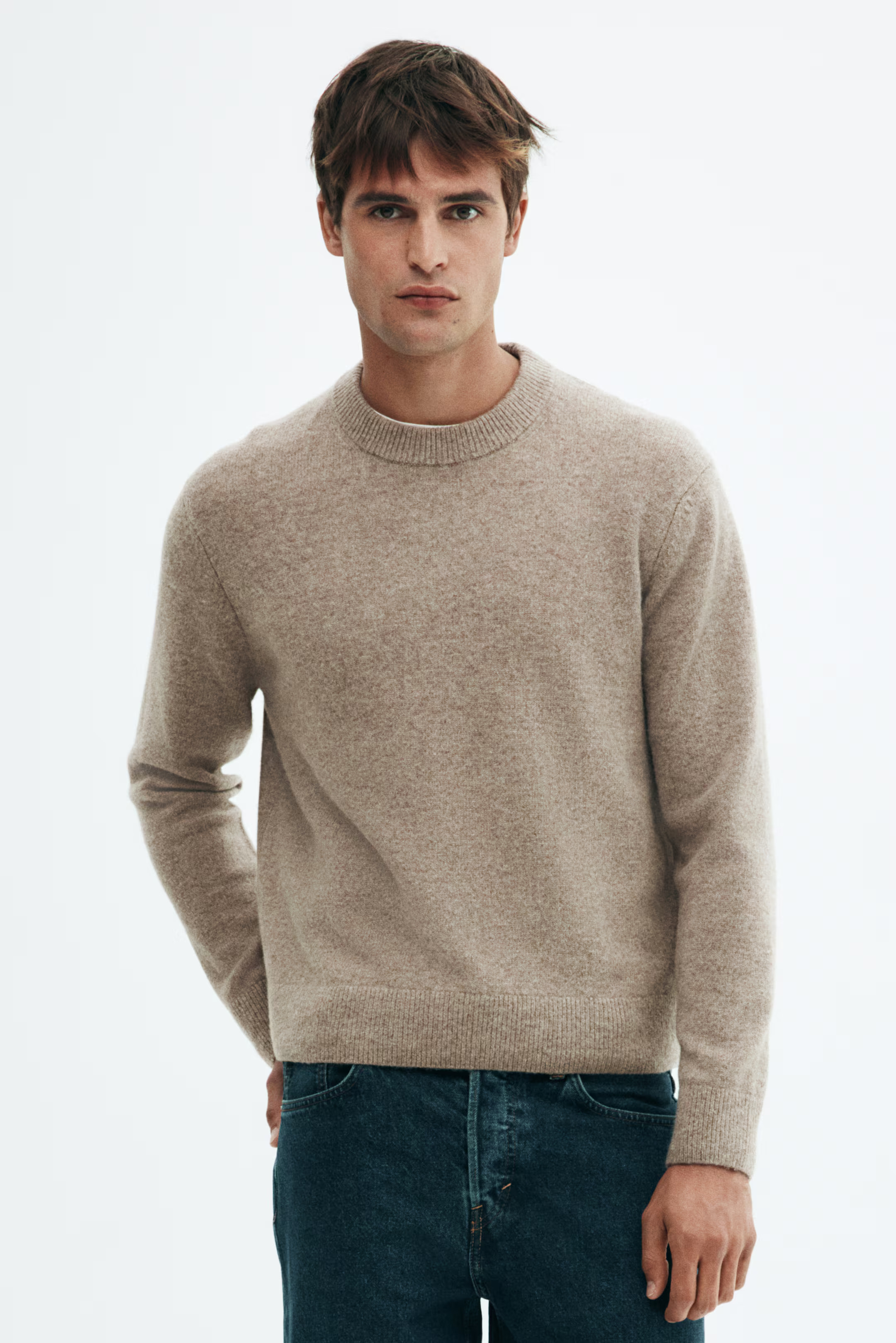 Regular Fit Fine-knit wool jumper | H&M (UK, MY, IN, SG, PH, TW, HK)