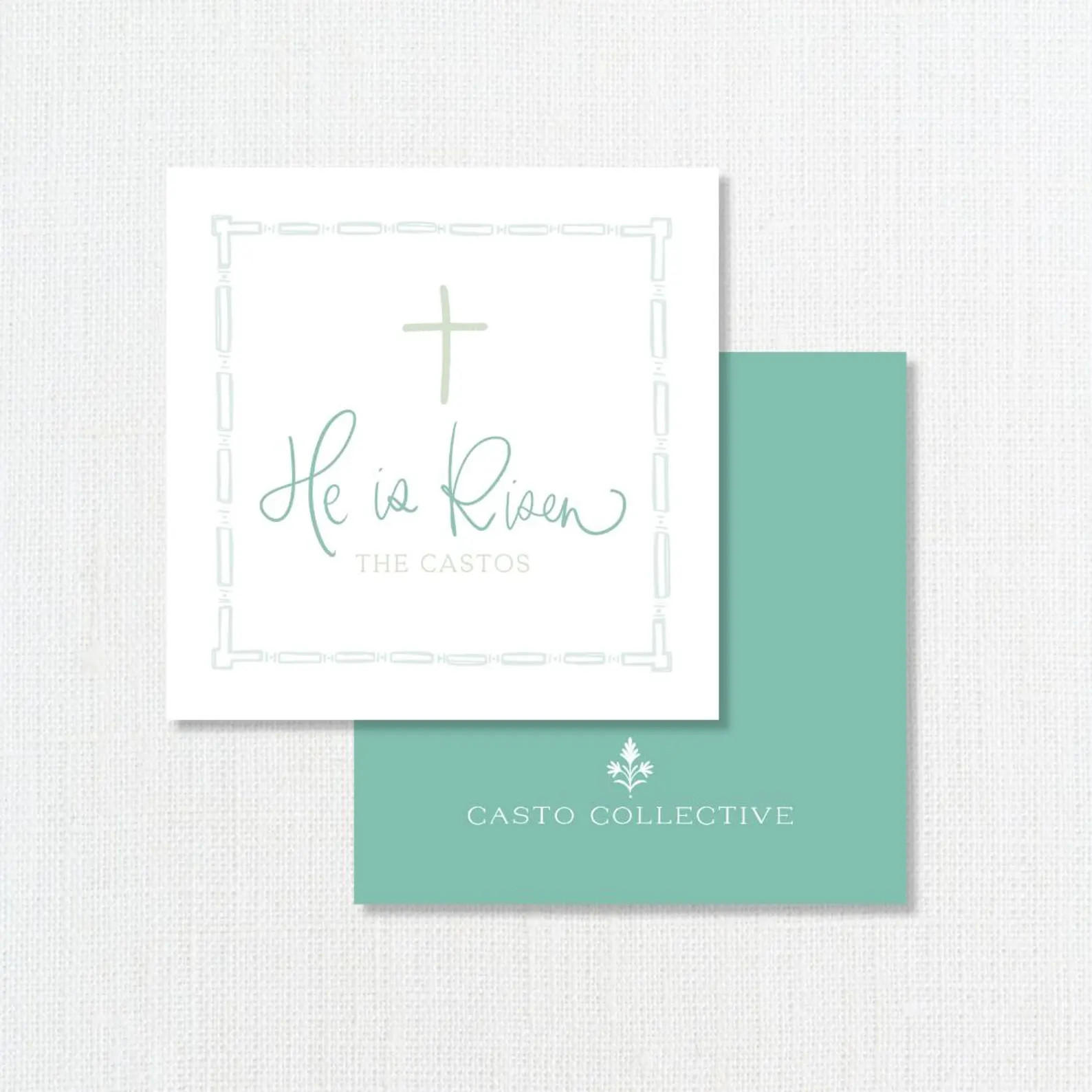 He is Risen Enclosure Card, Personalized Gifts, Easter Gift Tag, Spring Gift Tag, - Etsy | Etsy (US)