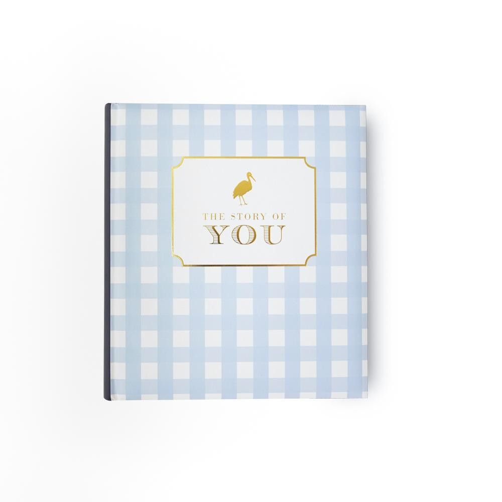 T.B.B.C. x Simplified Baby Book - Blue Grand Gasparilla Gingham | The Beaufort Bonnet Company