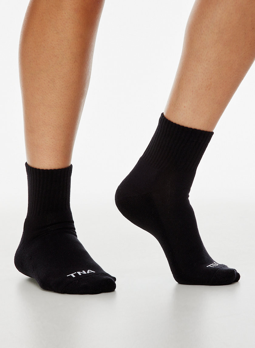 Tna Best-Ever Ankle Socks 3-Pack in Black | Medium/Large | Cotton/Nylon/Polyester | Aritzia