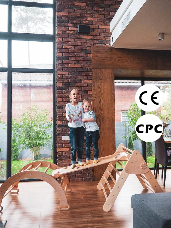 Montessori Furniture Set of Three Items Climbing Arch Toddler | Etsy | Etsy (US)