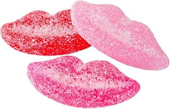 Gimbal's Fine Candies Sour Pucker-up Gummy Lips, 1 Lb, 68 Pieces, Assorted Flavors | Amazon (US)