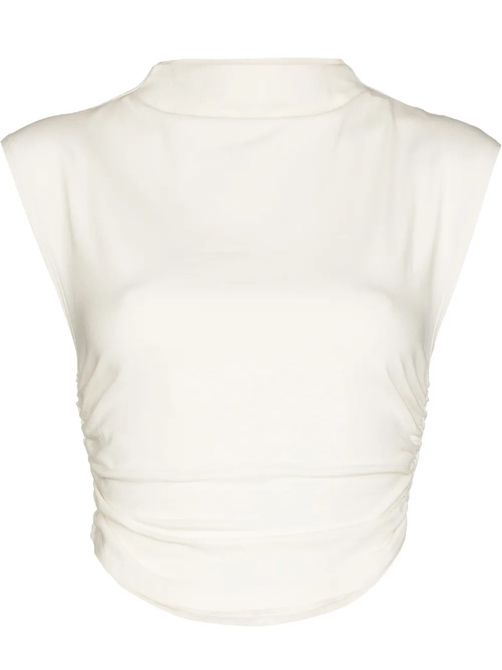 Lindy organic cotton crop top | Farfetch Global