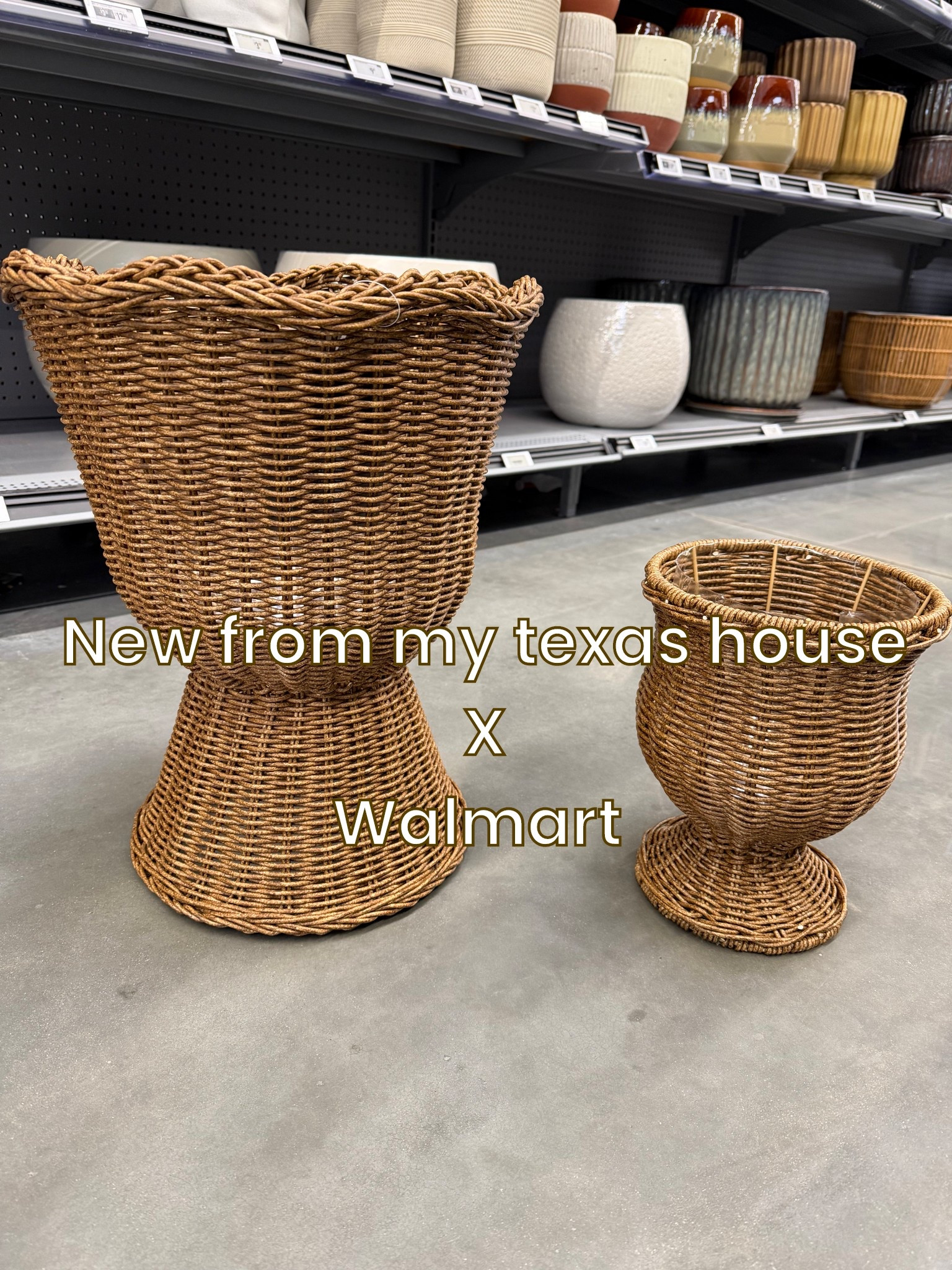 New from my Texas house at Walmart. New urn planters for spring 

#LTKHome