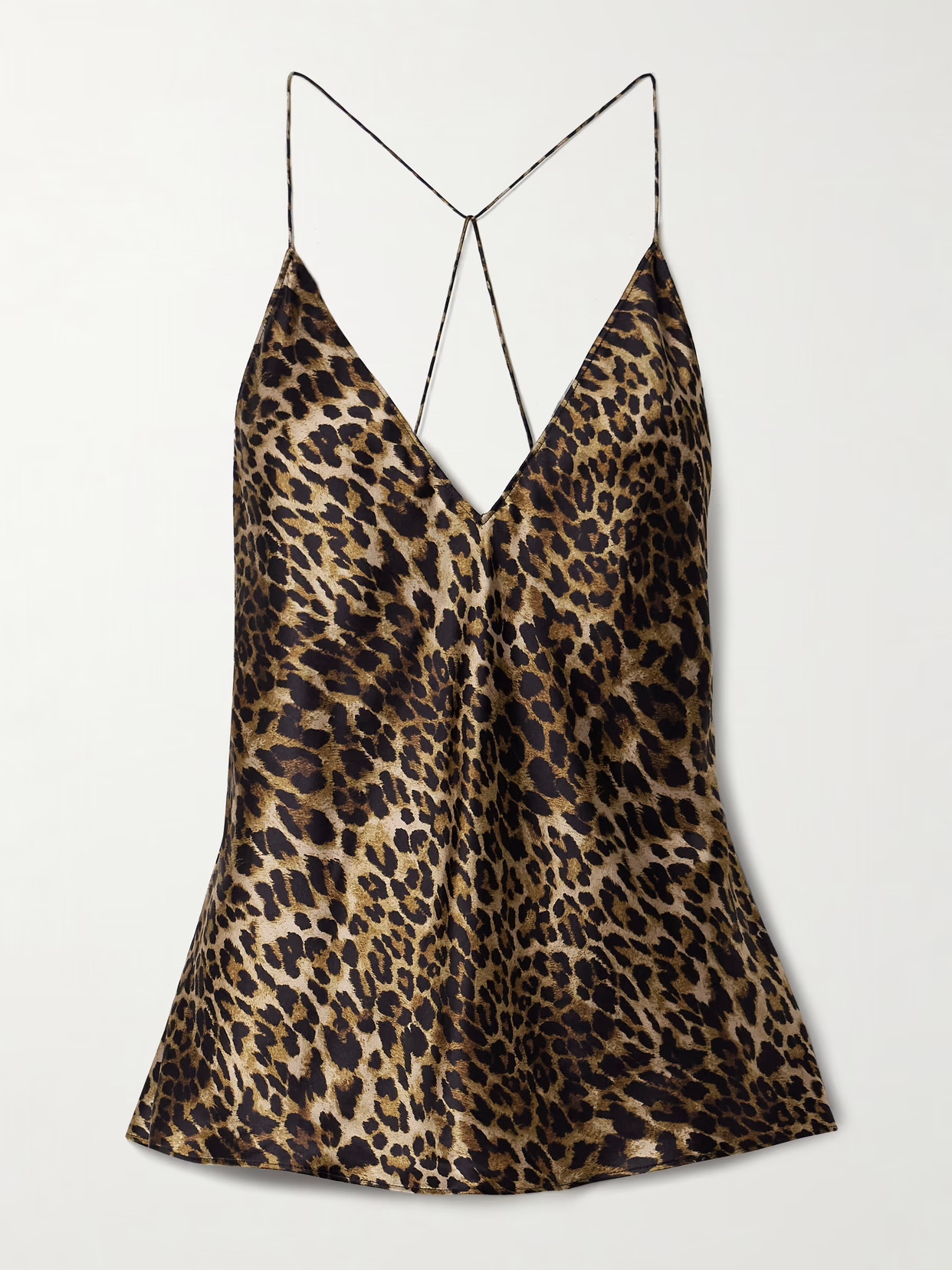 Nili Lotan - Emile Leopard-print Silk Camisole - Animal print | NET-A-PORTER (US)