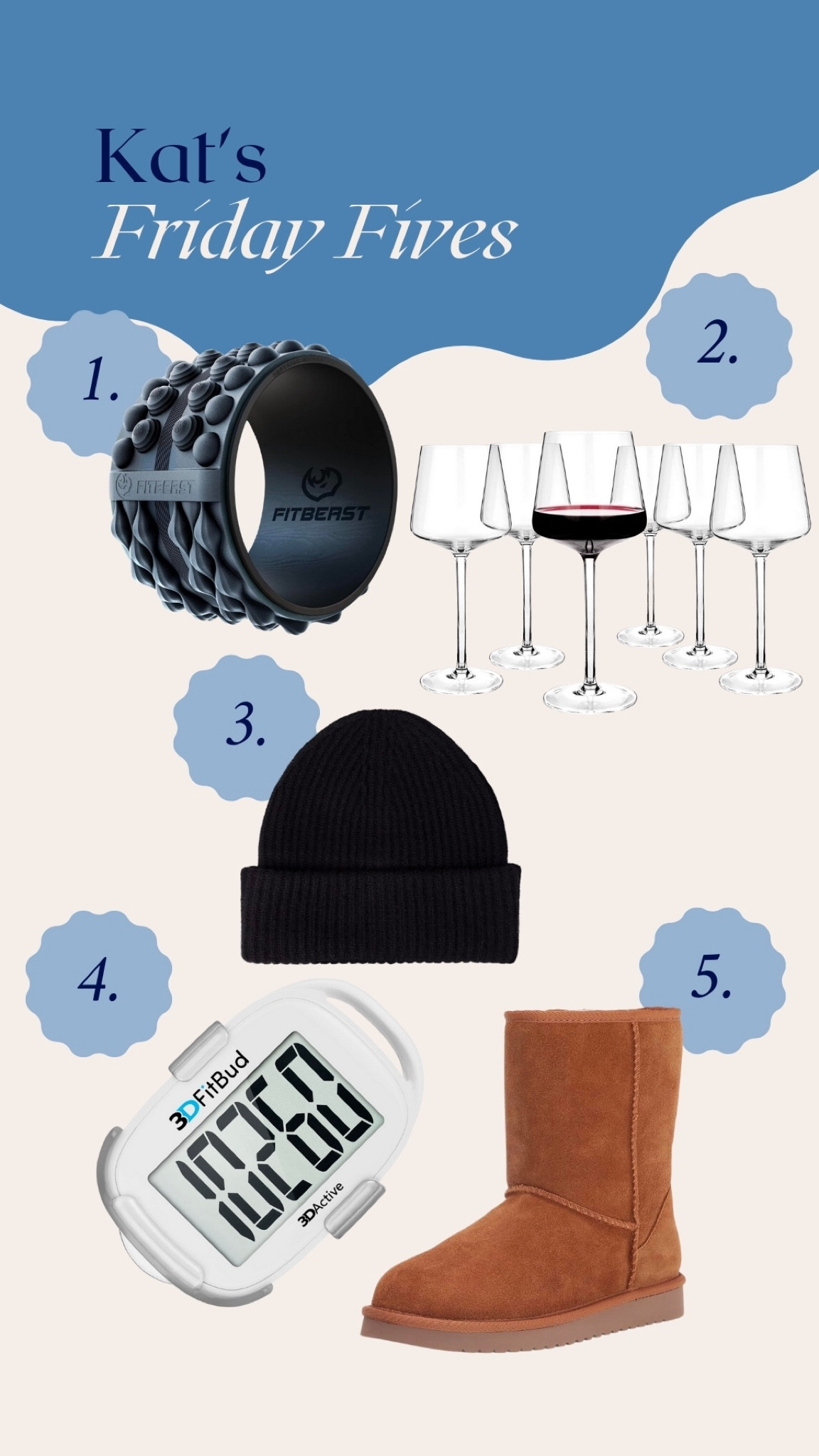 This week’s Friday Fives 

#LTKhome #LTKSeasonal #LTKshoecrush