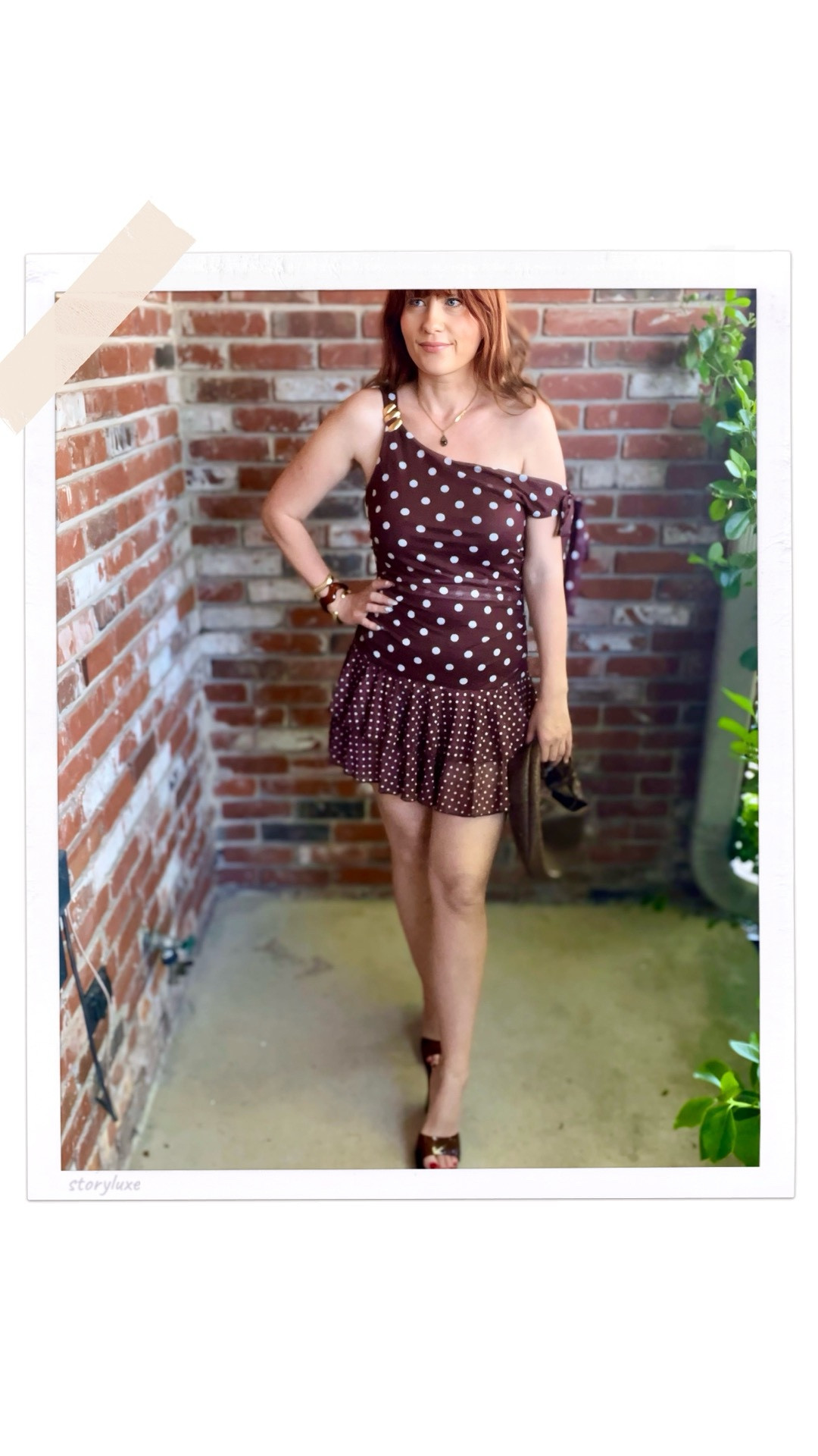 Polka dots are absolutely on trend this season!
I’m wearing this brown polka dots dress from SHEIN but I’ve found the exact same one on Amazon.
I paired it with stacked bangles 

#LTKootd #LTKWedding #LTKFestival