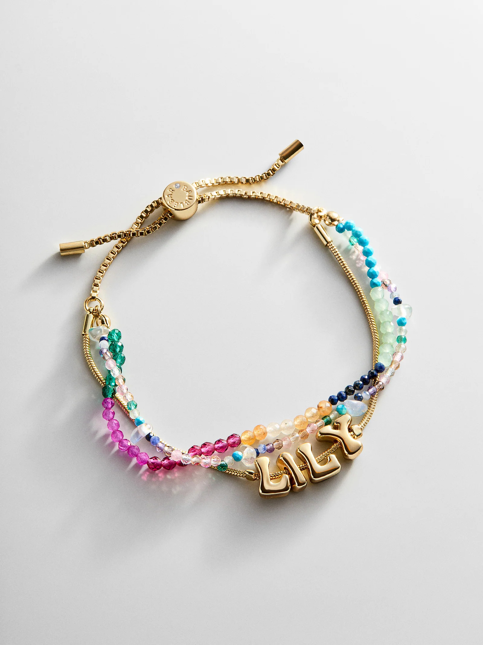 Rowan Semi-Precious Custom Layered Bracelet - Santorini | BaubleBar