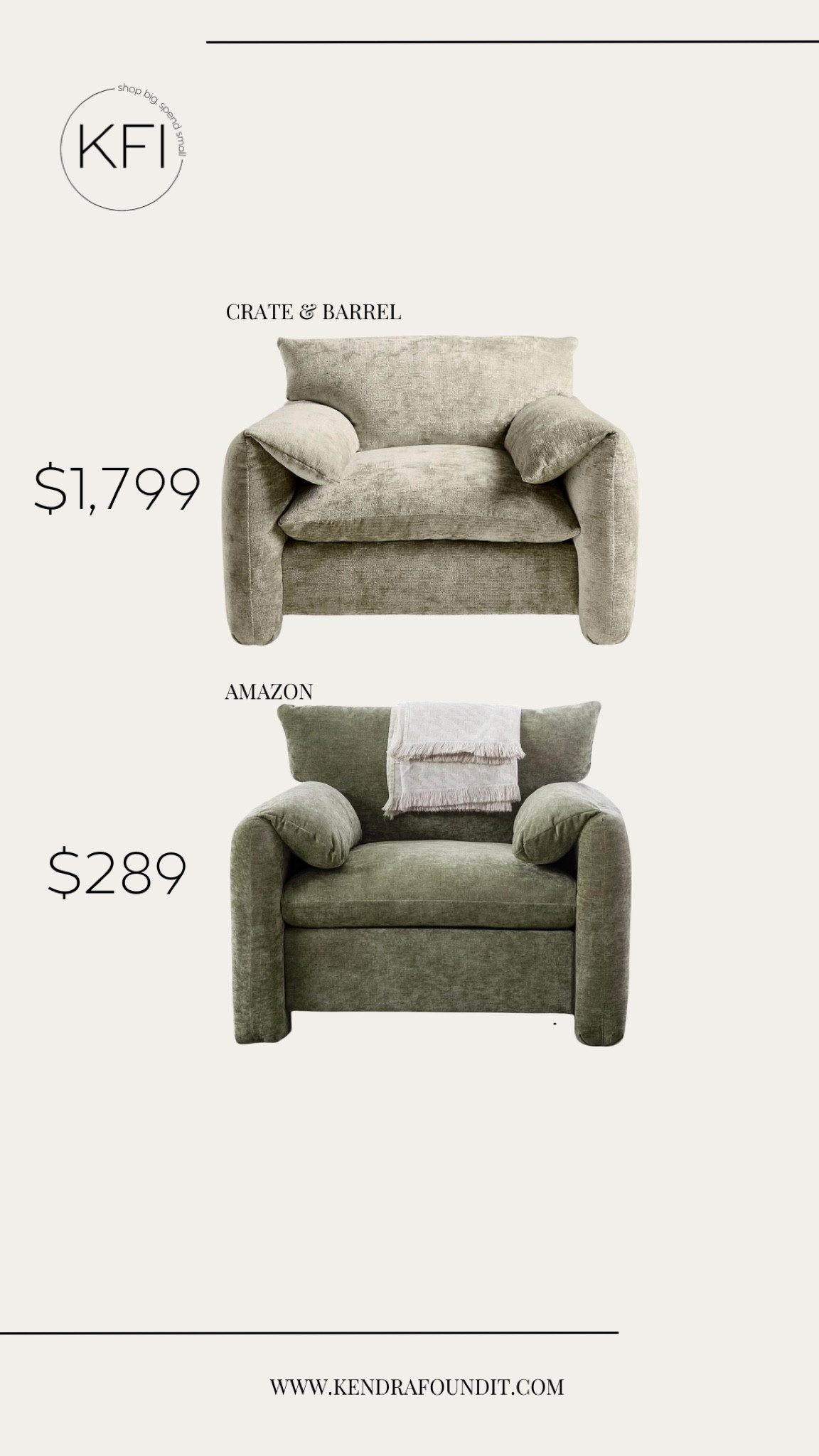 WOW this Amazon dupe is so good! 👏🏻 It’s actually a Crate and Barrel side chair dupe and it will get you the Crate and Barrel look for less. I love the folded arms,  chenille material, and modern profile. It would go great as a living room accent chair, bedroom side chair, or even a cozy nursery chair. I’d personally love it in my modern traditional living room. #dupe #amazon

#LTKHome #LTKSaleAlert