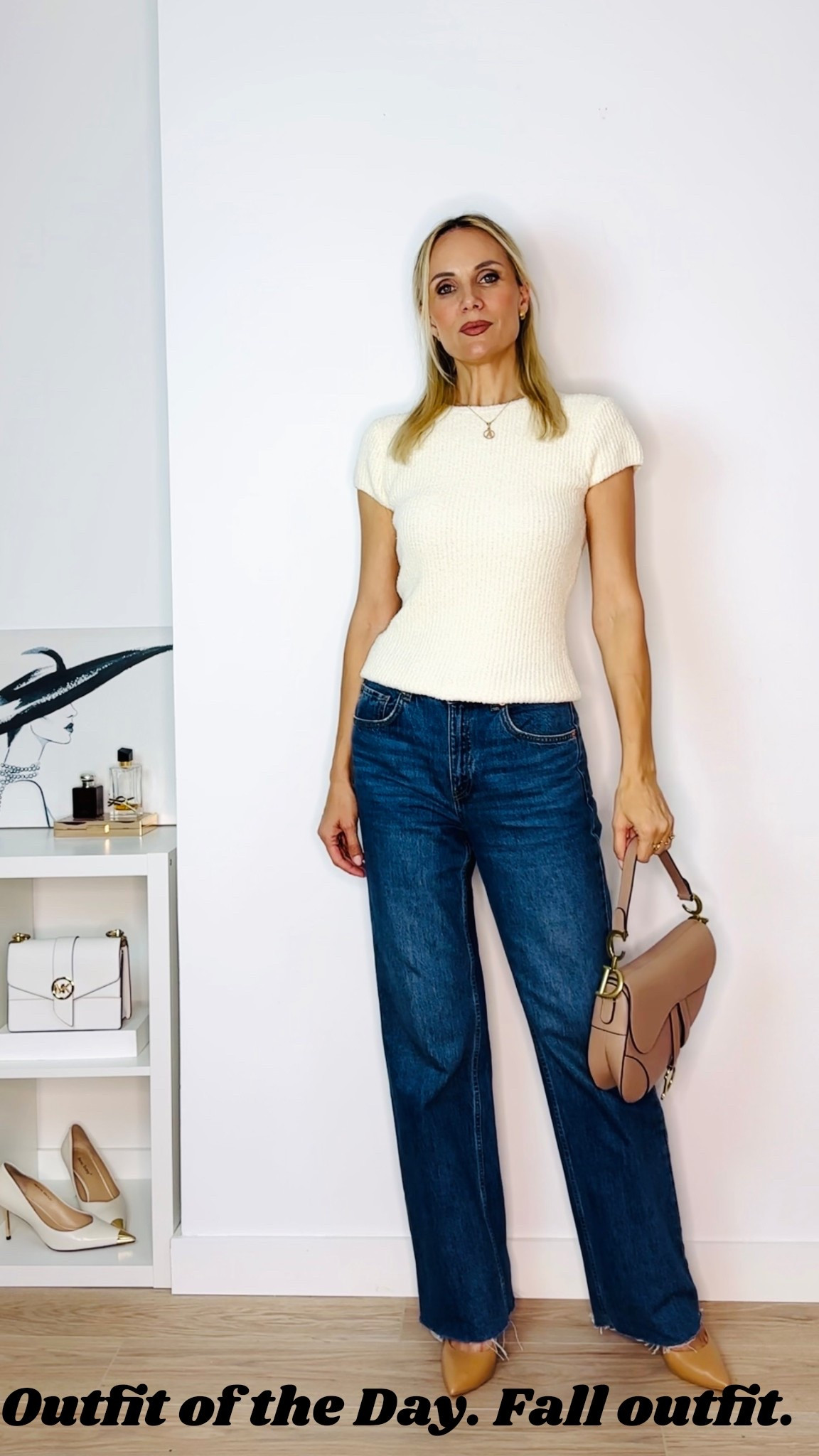 Look Casual Chic para día de Otoño! 
El top de H&M es talla S 
Jeans 36 de  Mango. 
Mido 175cm  

#LTKeurope #LTKautumn #LTKespana